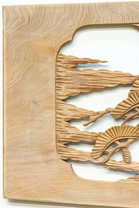 Carved ranma parts EZ2695ab