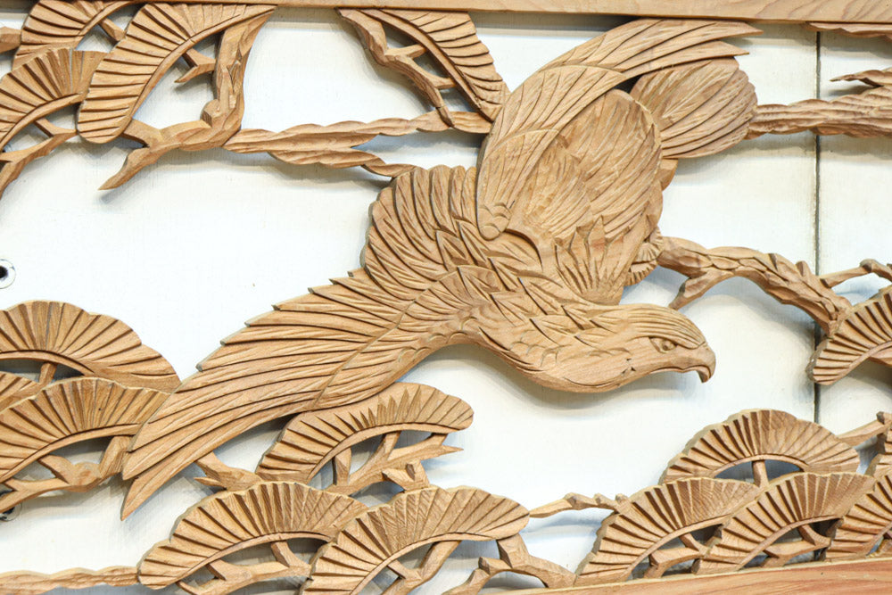 Carved ranma parts EZ2695ab