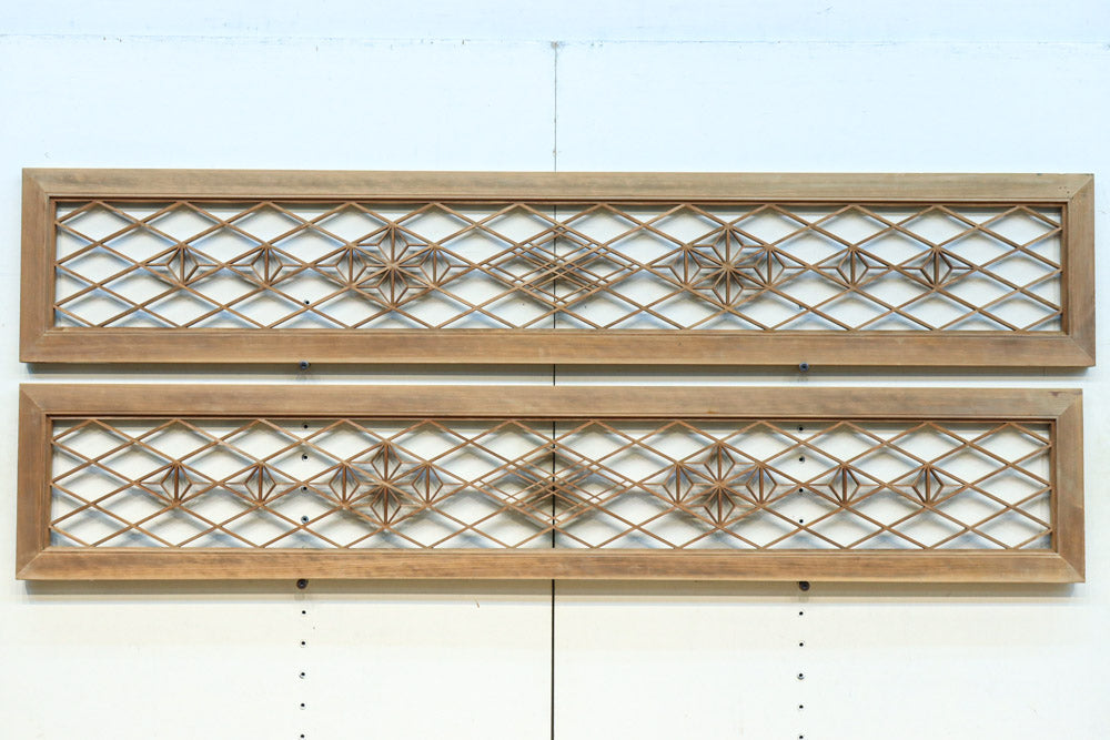 Diamond lattice transom EZ2697ab