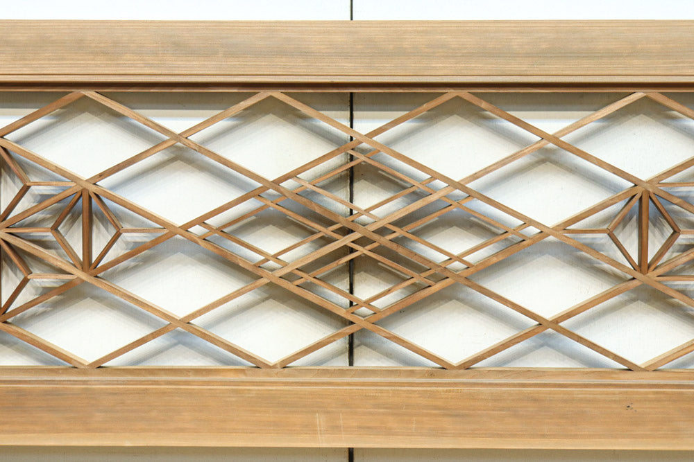 Diamond lattice transom EZ2697ab