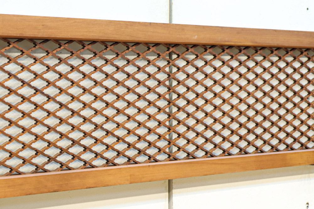 Lattice transom with kumiko work EZ2707