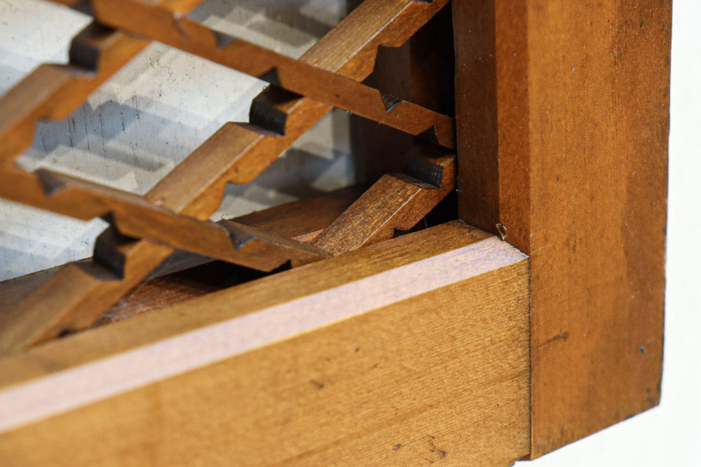 Lattice transom with kumiko work EZ2707