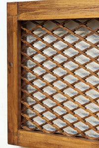 Lattice transom with kumiko work EZ2707