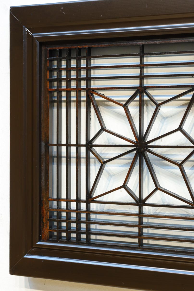 窓絵に穏やかな風景が広がる欄間　EZ2723ab　在庫(a:1 b:1)枚