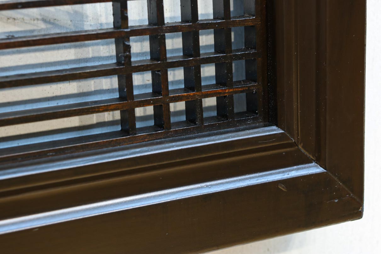 窓絵に穏やかな風景が広がる欄間　EZ2723ab　在庫(a:1 b:1)枚