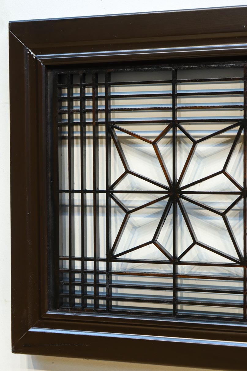 窓絵に穏やかな風景が広がる欄間　EZ2723ab　在庫(a:1 b:1)枚