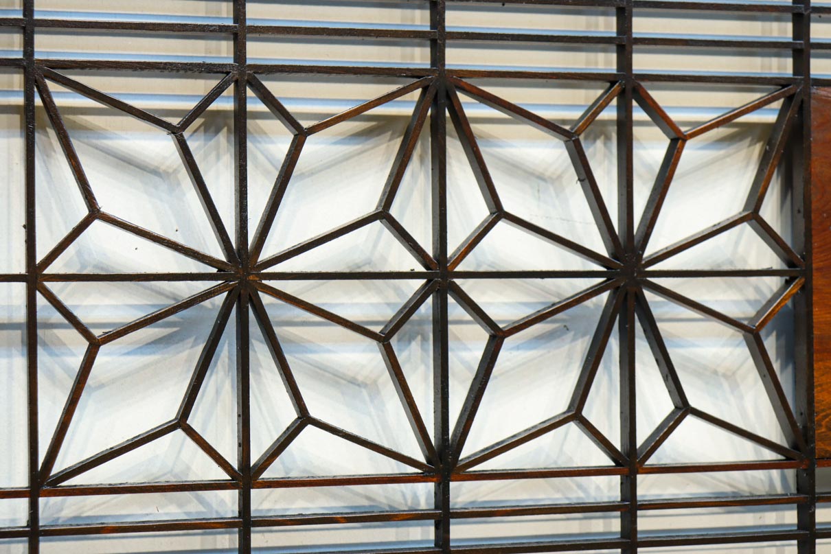 窓絵に穏やかな風景が広がる欄間　EZ2723ab　在庫(a:1 b:1)枚