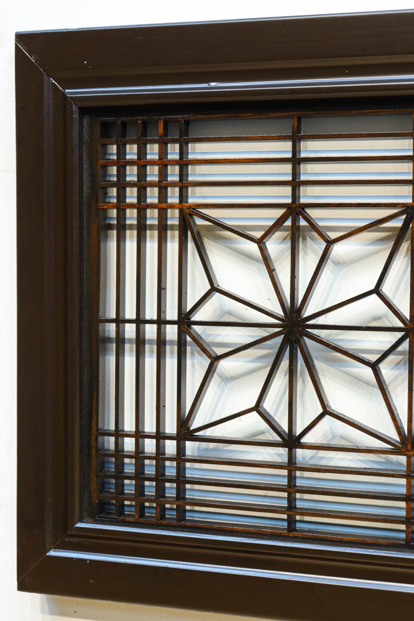 窓絵に穏やかな風景が広がる欄間　EZ2723ab　在庫(a:1 b:1)枚