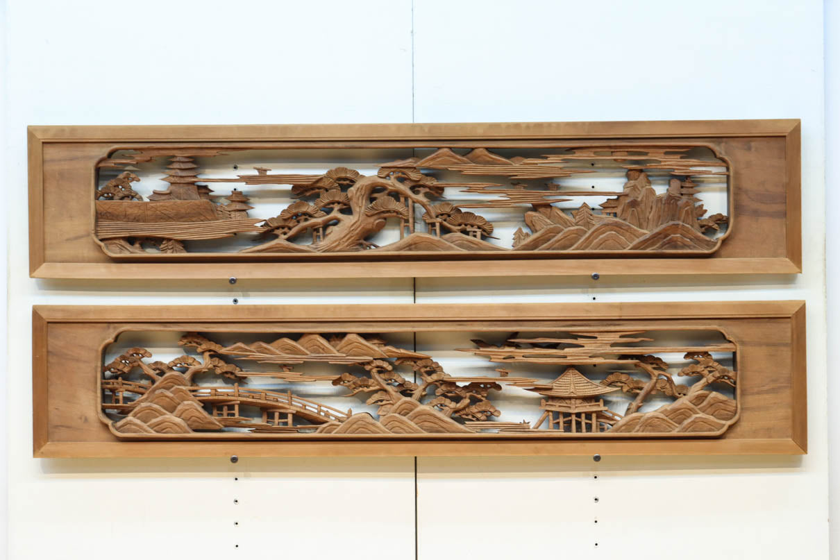 Deeply carved transom EZ2730ab