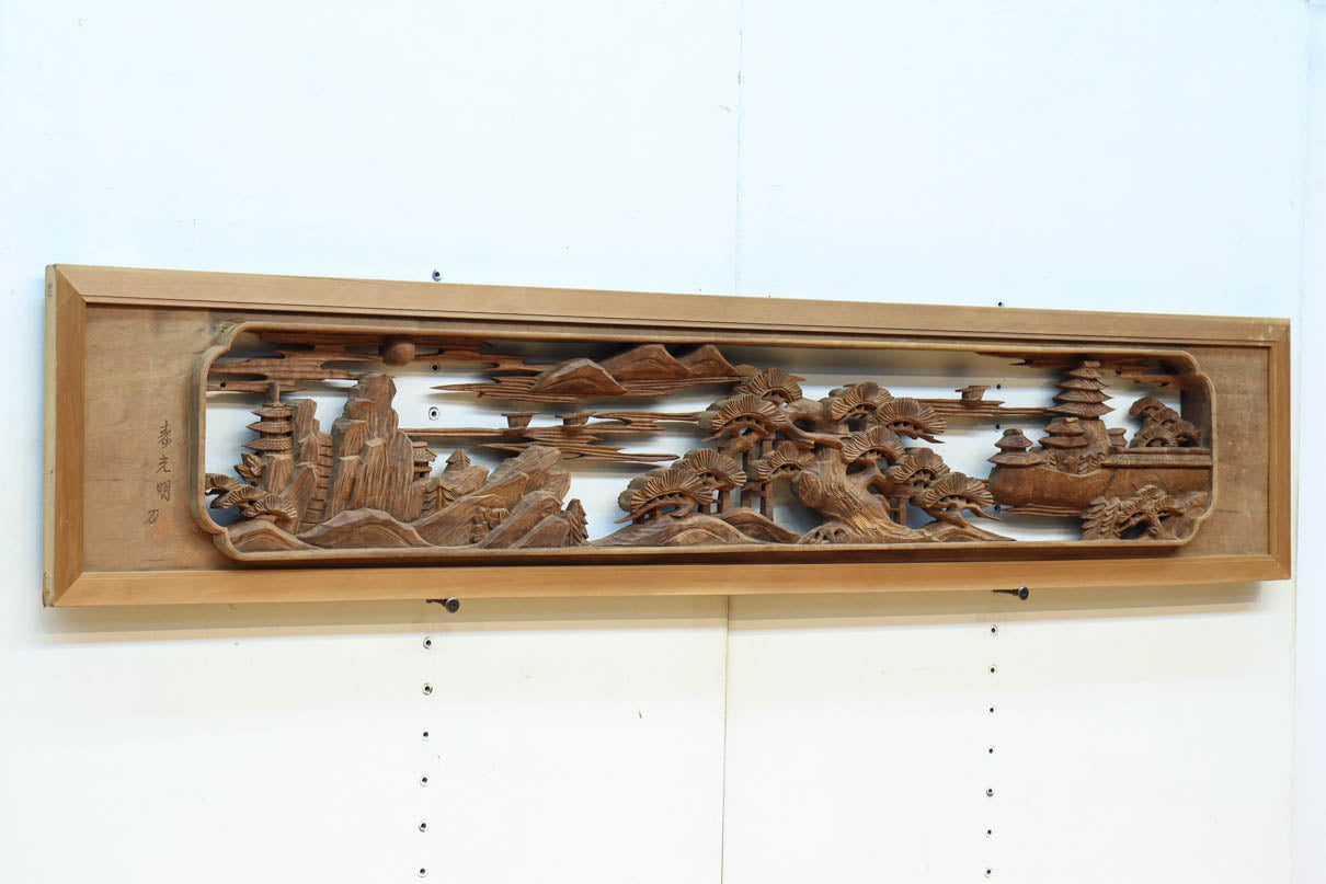 Deeply carved transom EZ2730ab