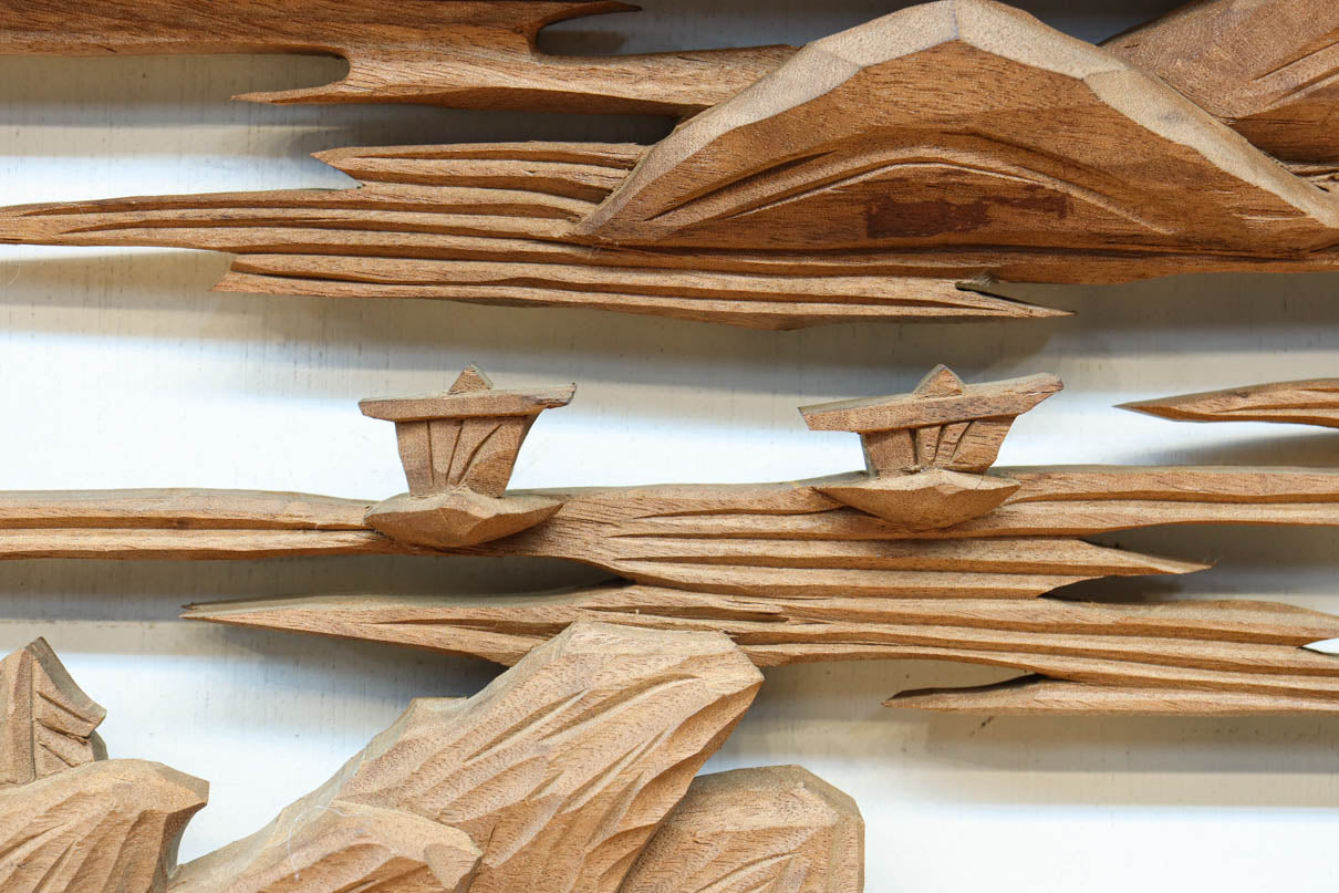 Deeply carved transom EZ2730ab