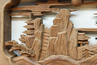 Deeply carved transom EZ2730ab