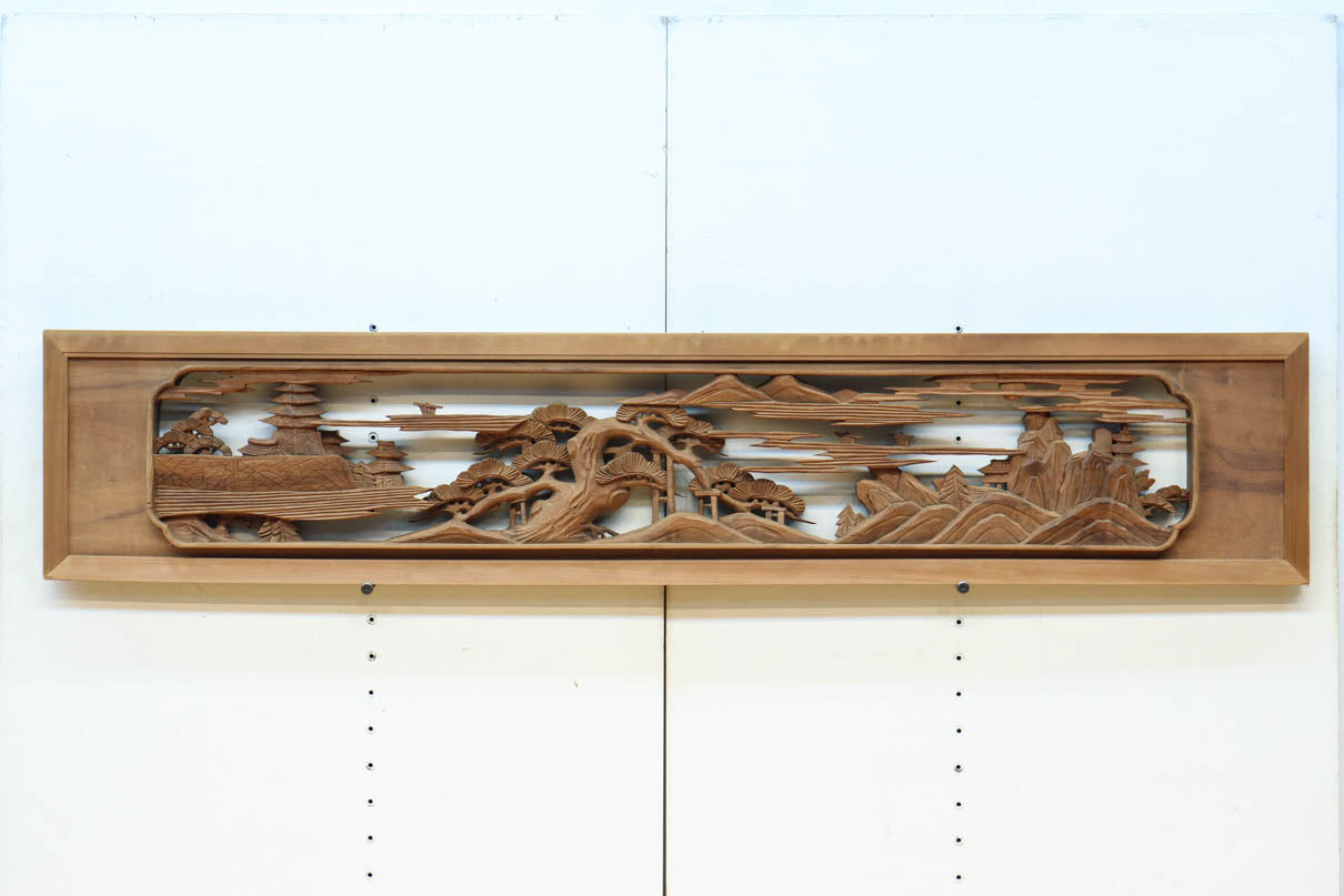 Deeply carved transom EZ2730ab