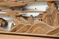 Deeply carved transom EZ2730ab