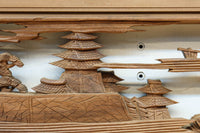 Deeply carved transom EZ2730ab