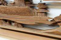 Deeply carved transom EZ2730ab