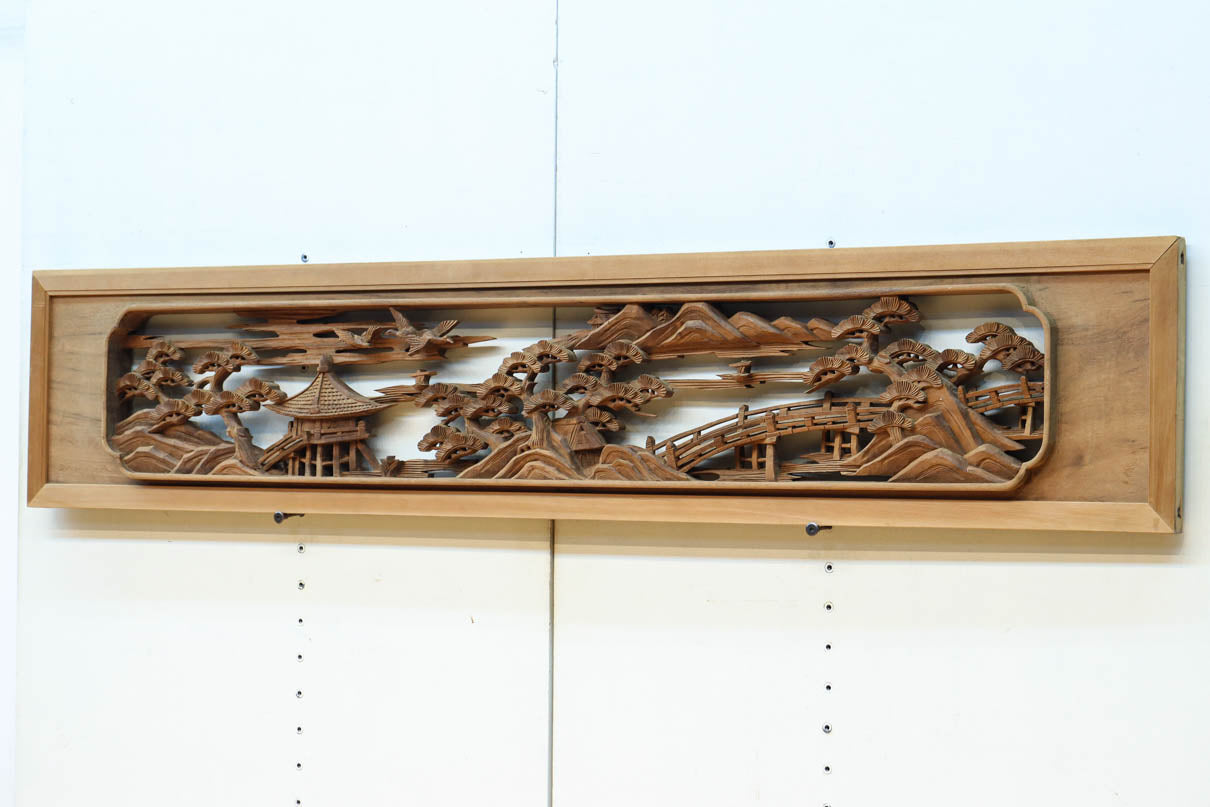 Deeply carved transom EZ2730ab