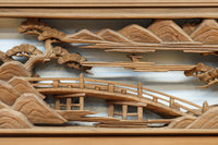 Deeply carved transom EZ2730ab