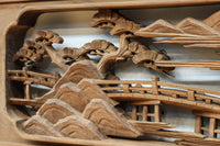 Deeply carved transom EZ2730ab