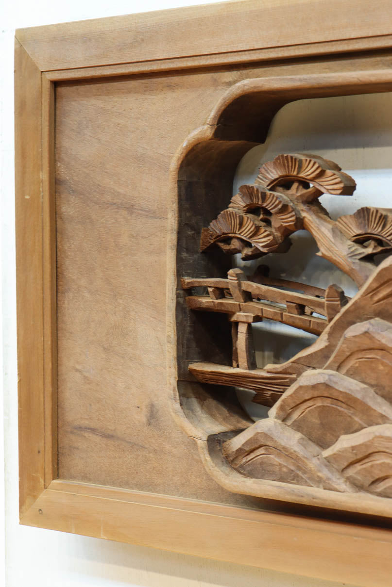 Deeply carved transom EZ2730ab