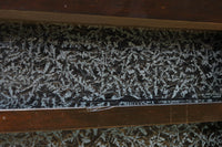 色ガラスがアクセントになるモダンデザインが素敵なガラス入り小型欄間　EZ2748ab　在庫(a:1 b:1)枚