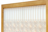 Small carved Ranma with glass EZ2781ab