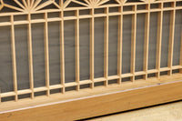 Small carved Ranma with glass EZ2781ab