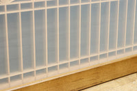 Small carved Ranma with glass EZ2781ab