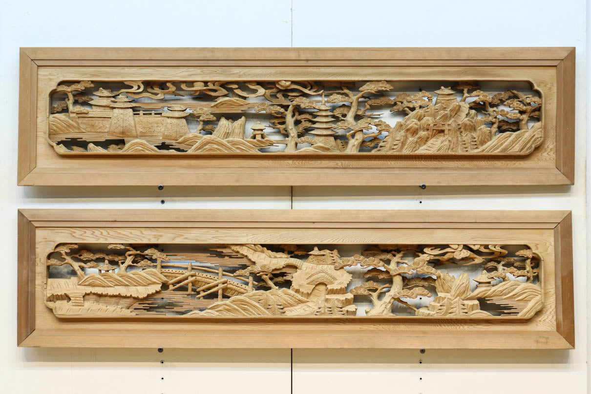 Deeply carved Ranma EZ2782ab