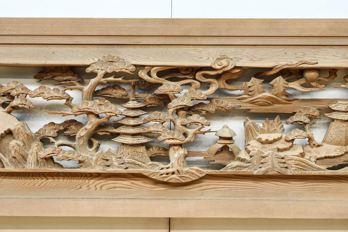 Deeply carved Ranma EZ2782ab