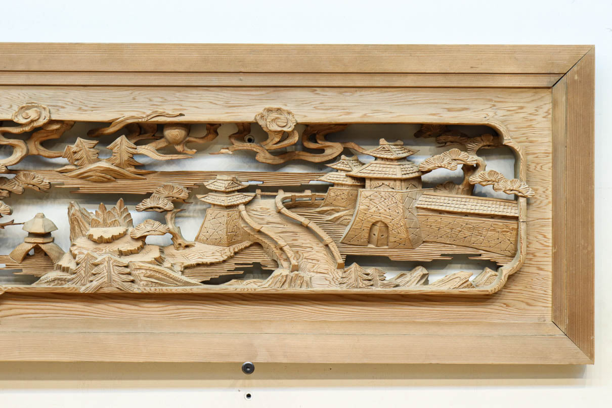 Deeply carved Ranma EZ2782ab