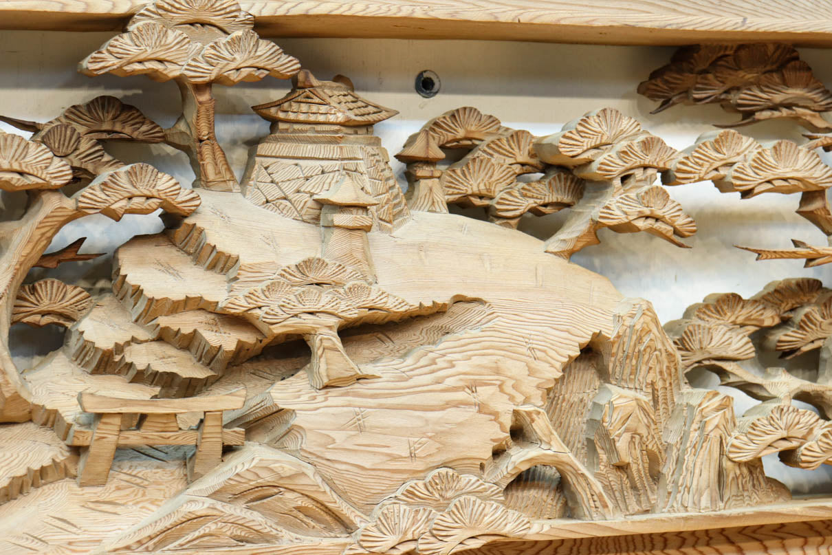 Deeply carved Ranma EZ2782ab