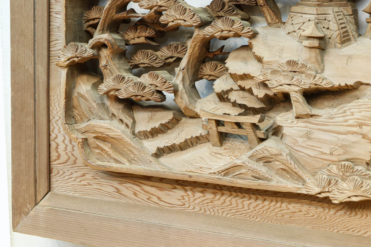 Deeply carved Ranma EZ2782ab