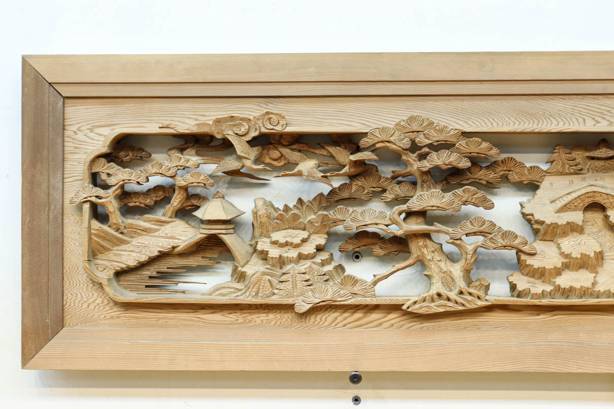 Deeply carved Ranma EZ2782ab