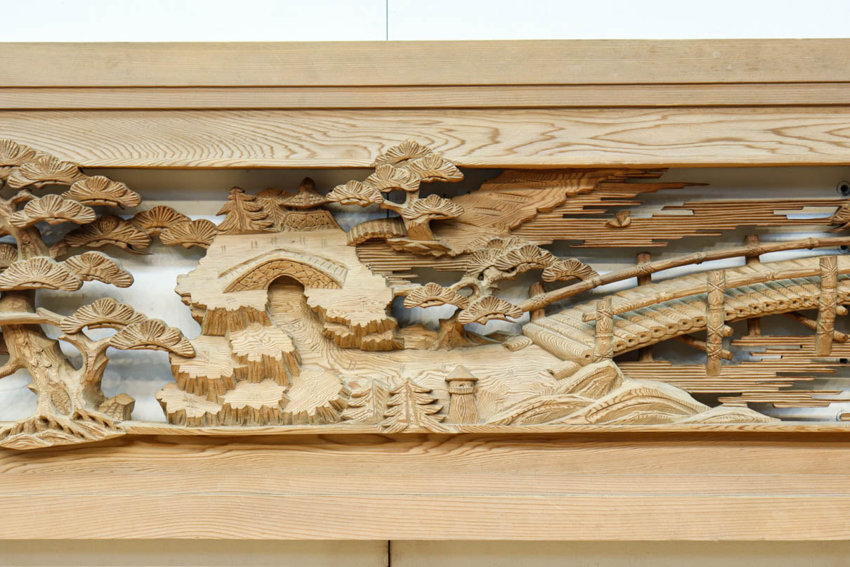 Deeply carved Ranma EZ2782ab