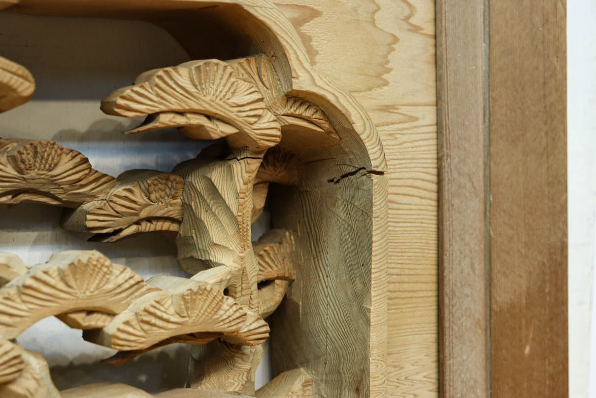 Deeply carved Ranma EZ2782ab