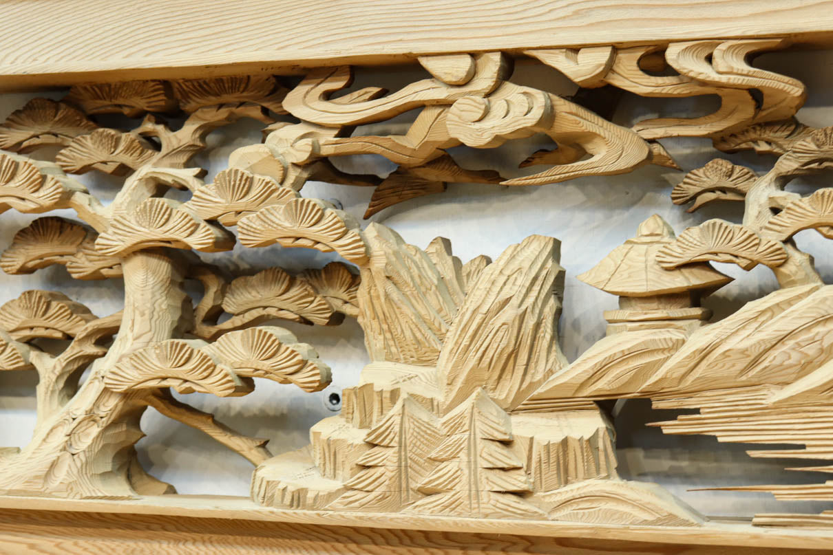 Deeply carved Ranma EZ2782ab