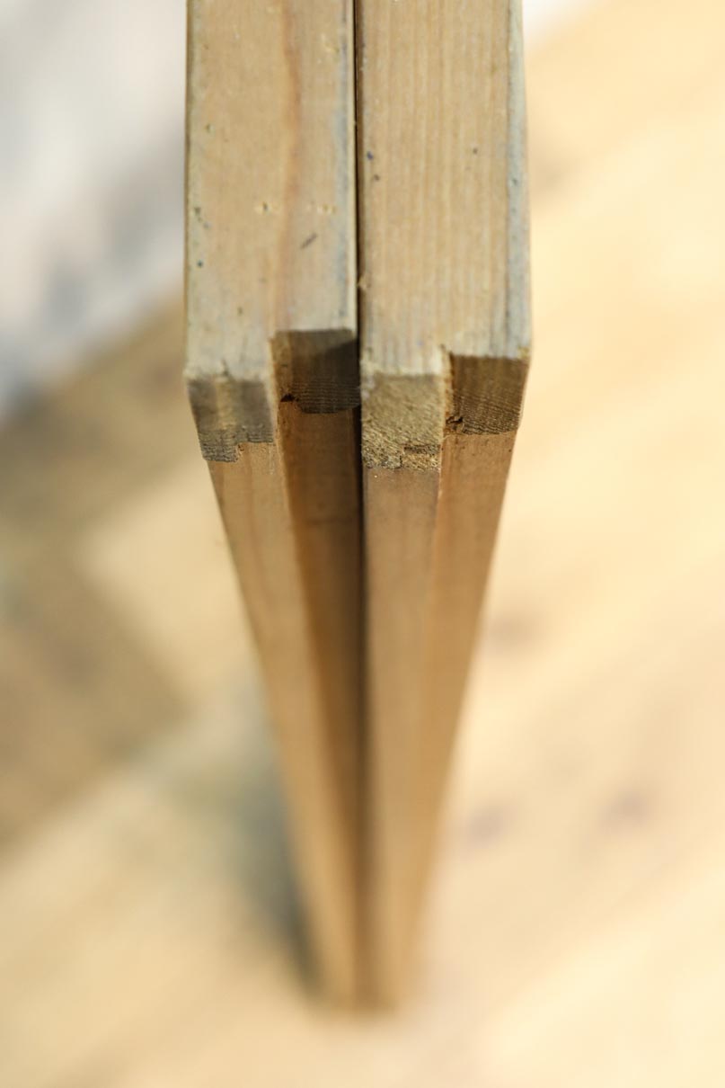 桜亀甲の組子細工が映える小型欄間　EZ2789ab　在庫(a:1 b:1)枚