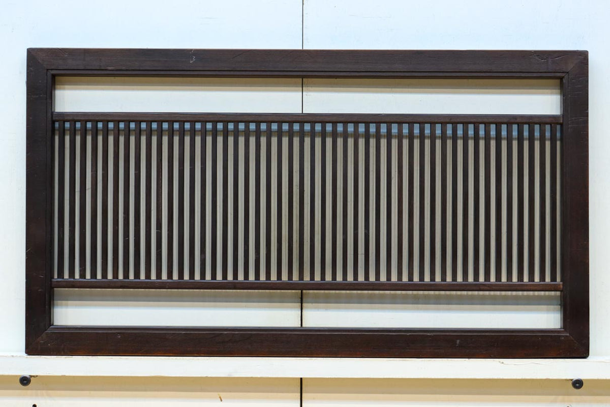 古美術　木製デザイン間仕切り　2枚セット 古美術 木製デザイン間仕切り 2枚セット