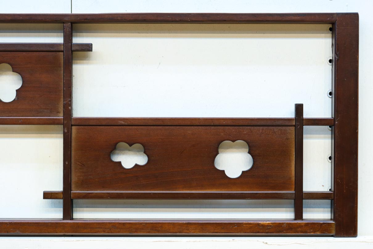 花柄透かし模様が可愛らしい小型欄間　EZ2791　在庫(a:1 b:1)枚