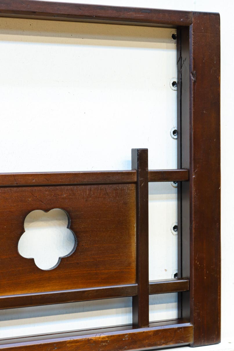 花柄透かし模様が可愛らしい小型欄間　EZ2791　在庫(a:1 b:1)枚