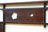 花柄透かし模様が可愛らしい小型欄間　EZ2791　在庫(a:1 b:1)枚