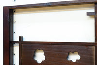 花柄透かし模様が可愛らしい小型欄間　EZ2791　在庫(a:1 b:1)枚