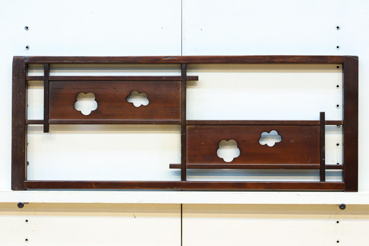 花柄透かし模様が可愛らしい小型欄間　EZ2791　在庫(a:1 b:1)枚