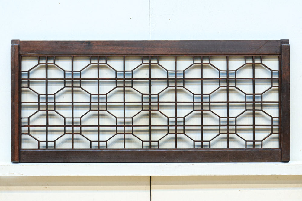 蜀江組子が全面に浮かぶ小型欄間　EZ2796ab　在庫(a:4 b:2)枚