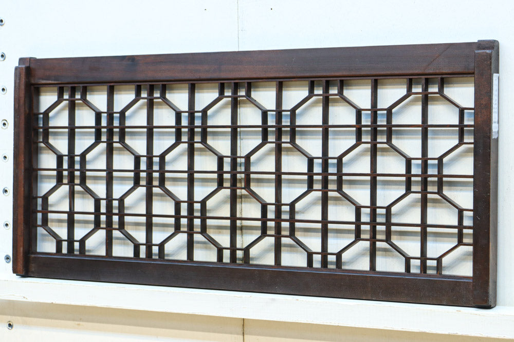 蜀江組子が全面に浮かぶ小型欄間　EZ2796ab　在庫(a:4 b:2)枚