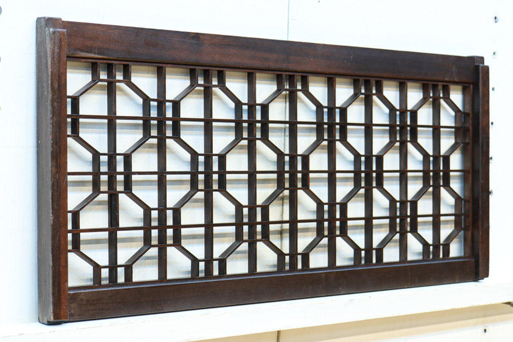 蜀江組子が全面に浮かぶ小型欄間　EZ2796ab　在庫(a:4 b:2)枚