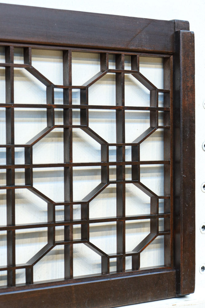 蜀江組子が全面に浮かぶ小型欄間　EZ2796ab　在庫(a:4 b:2)枚