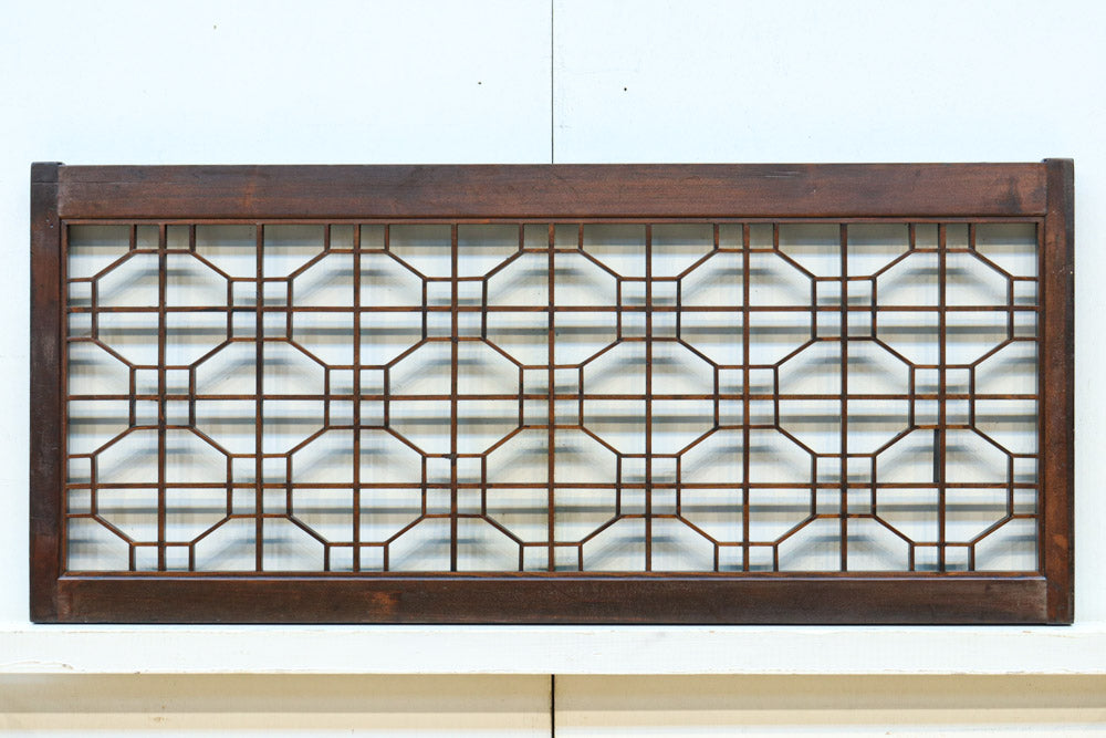 蜀江組子が全面に浮かぶ小型欄間　EZ2796ab　在庫(a:4 b:2)枚