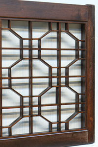 蜀江組子が全面に浮かぶ小型欄間　EZ2796ab　在庫(a:4 b:2)枚